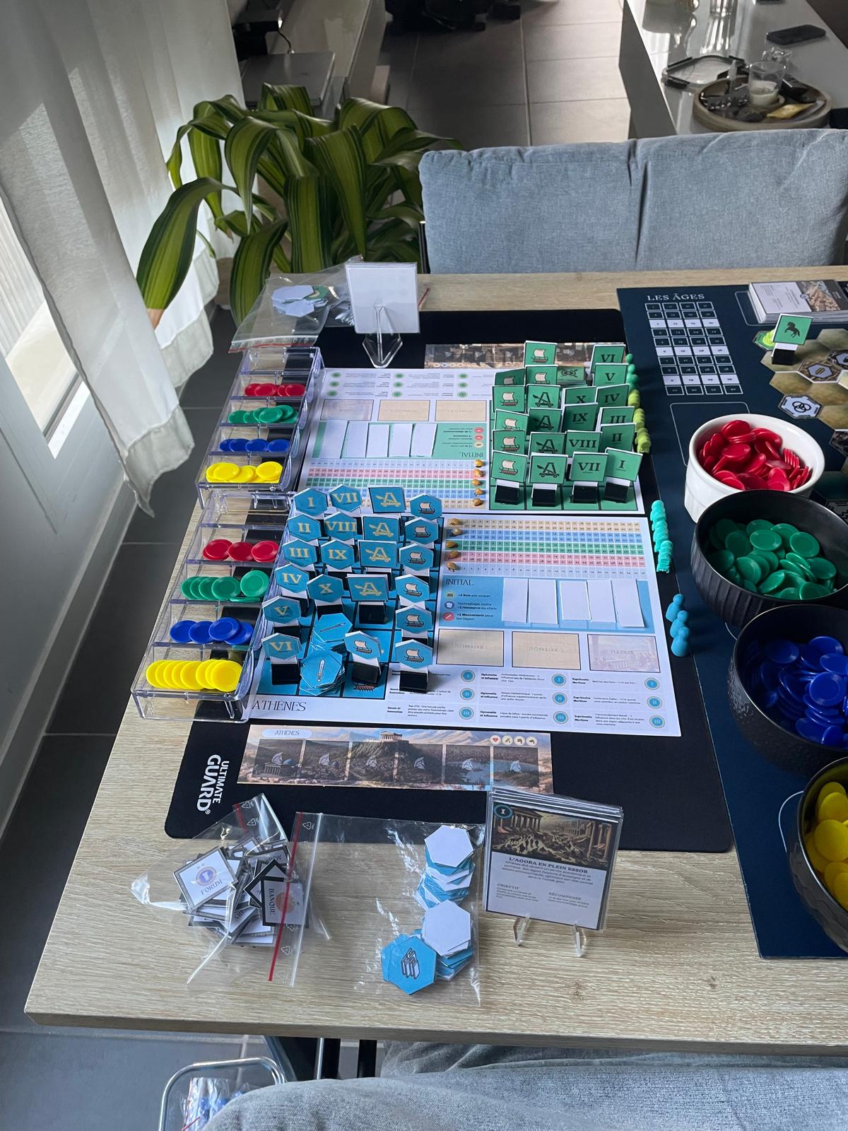 Détail du plateau V2